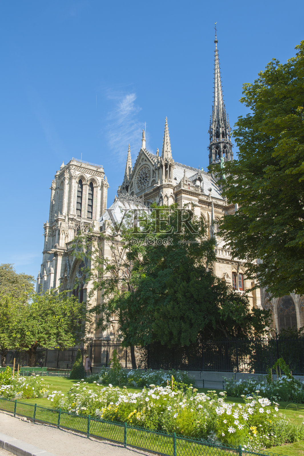 巴黎圣母院照片摄影图片