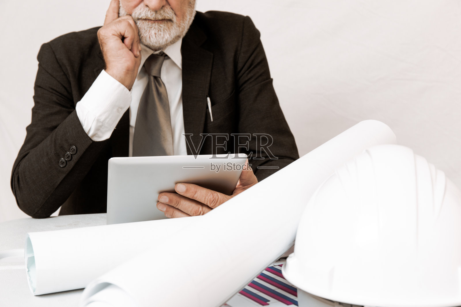 架构师高级男照片摄影图片