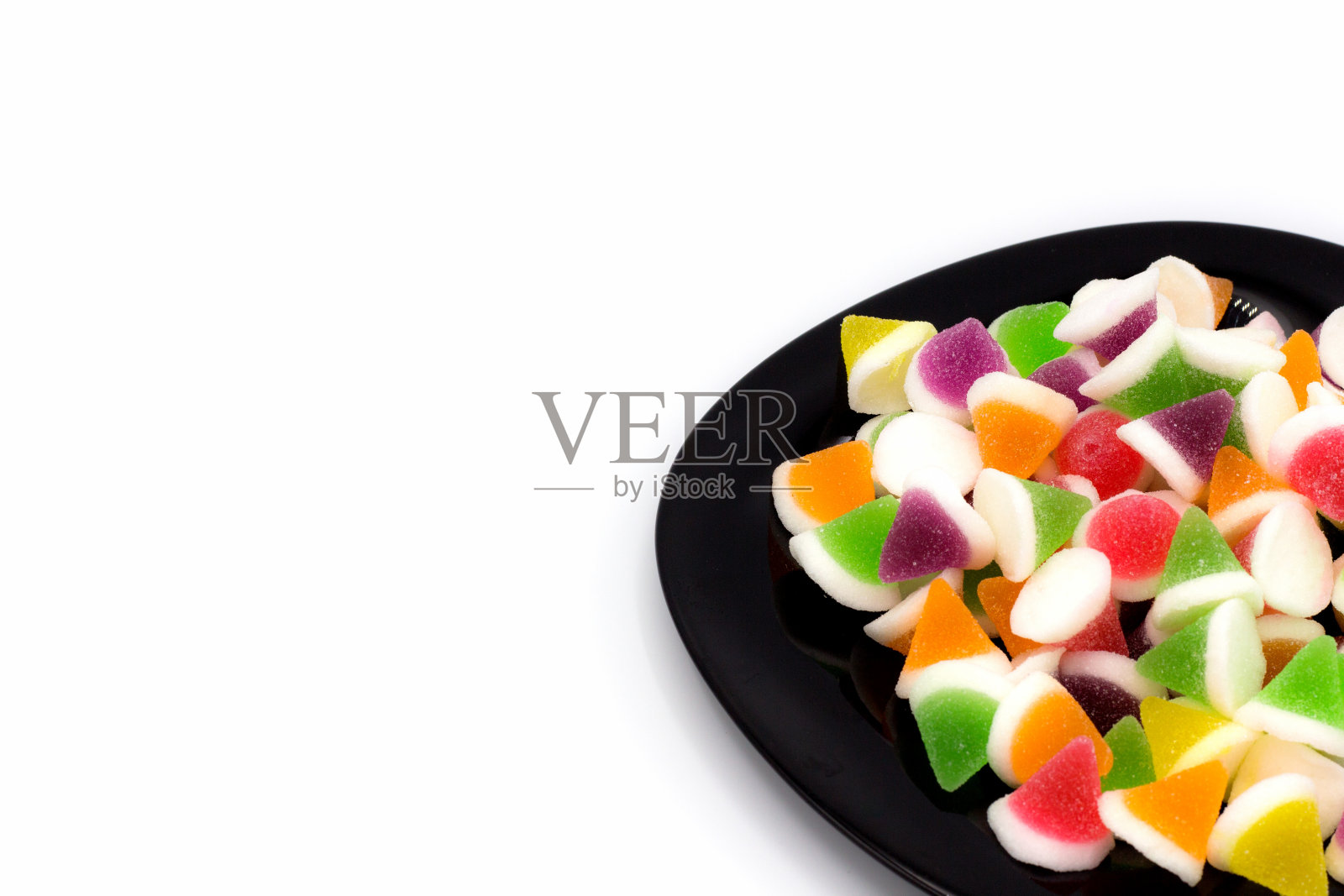 特写软糖果冻照片摄影图片