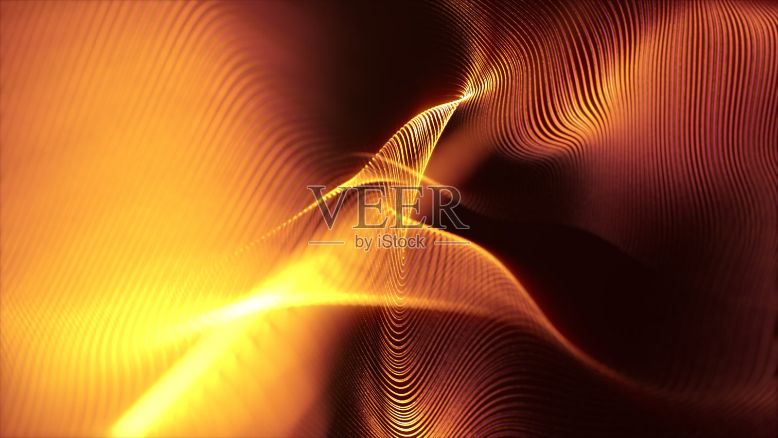 散焦神秘闪闪发光的线粒子背景照片摄影图片