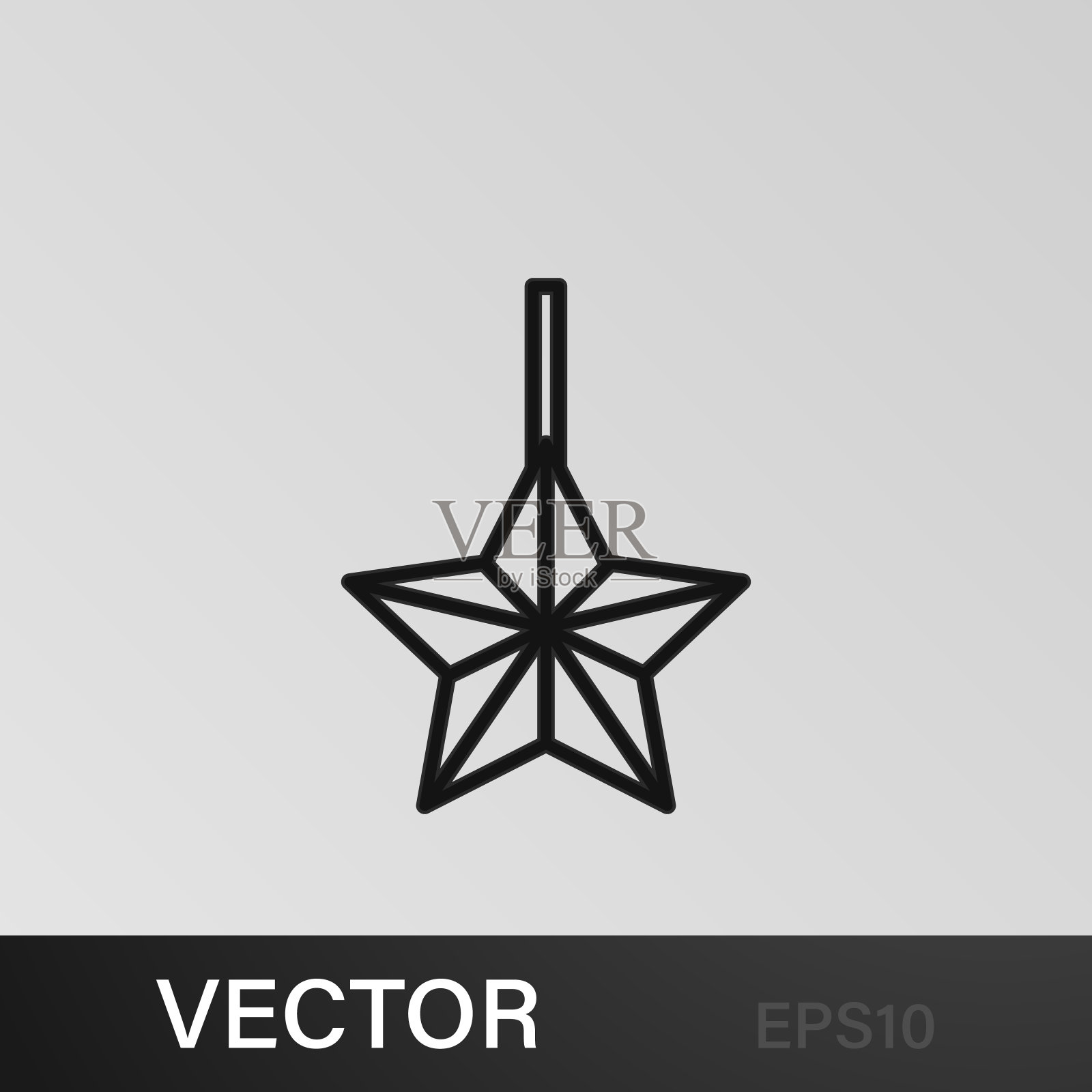 星星排灯节庆祝图标上的白色背景。排灯节印度教节日元素的图形和网页设计的白色背景上的白色背景插画图片素材