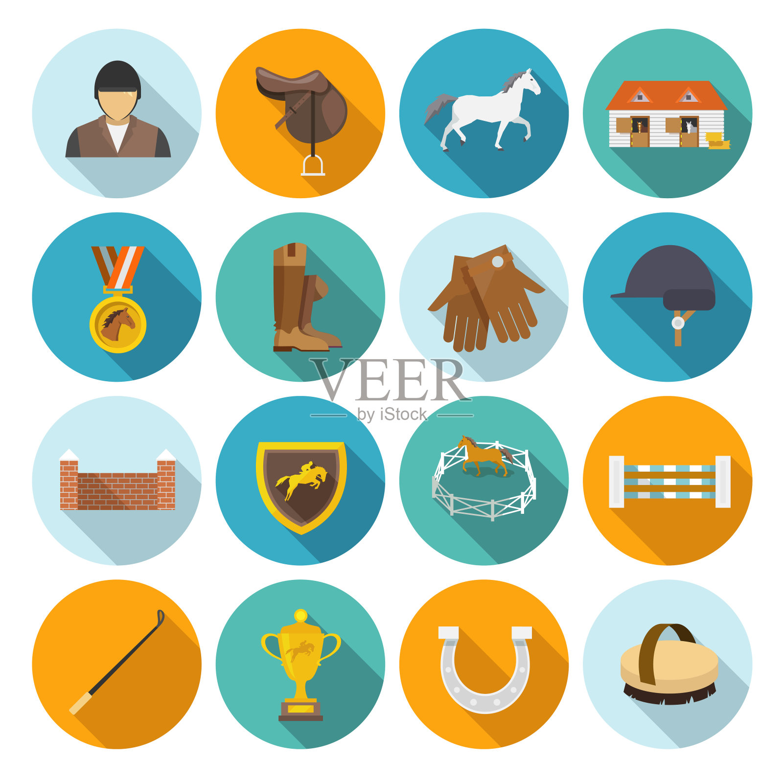 骑师平图标素材