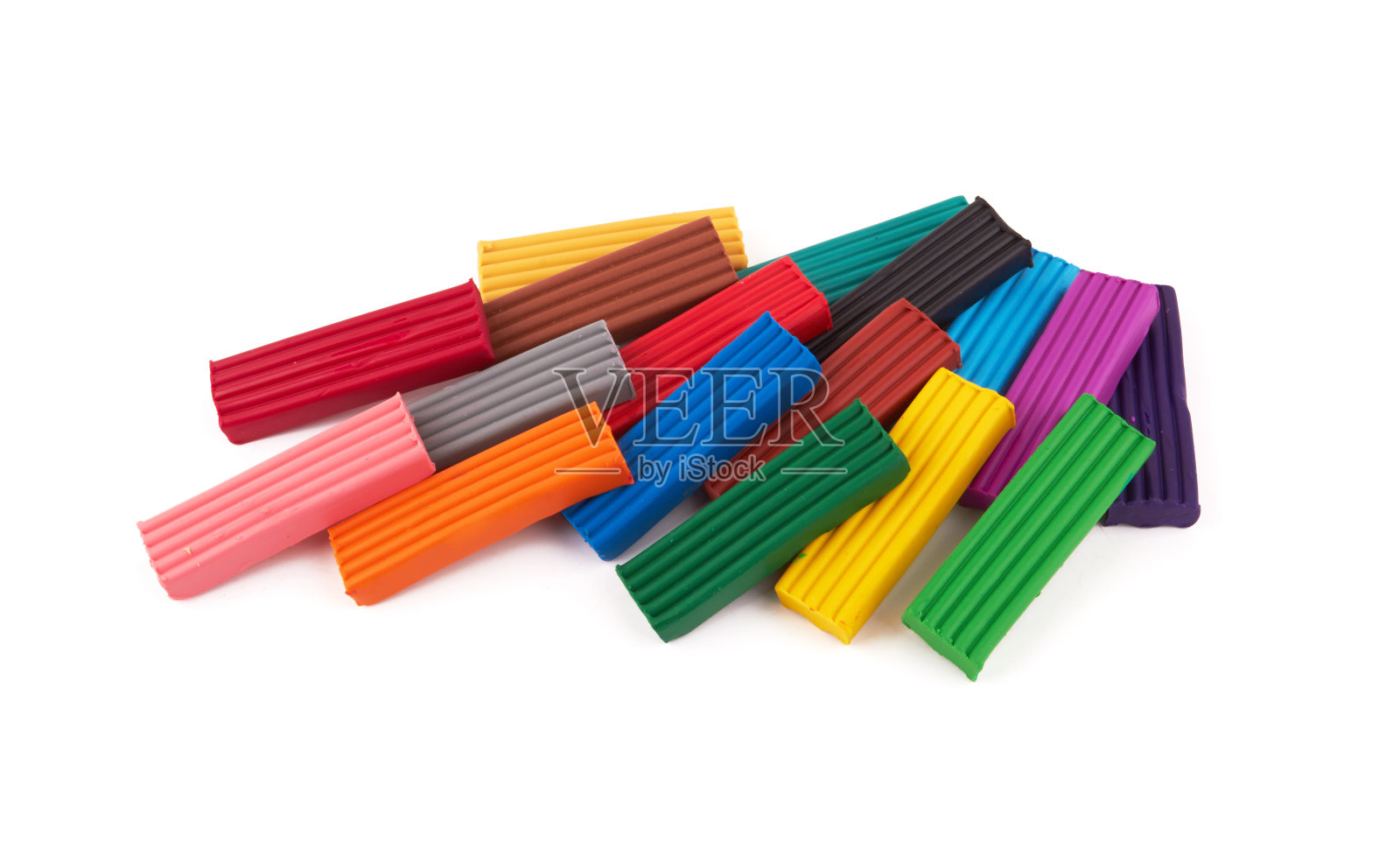 在白色橡皮泥照片摄影图片