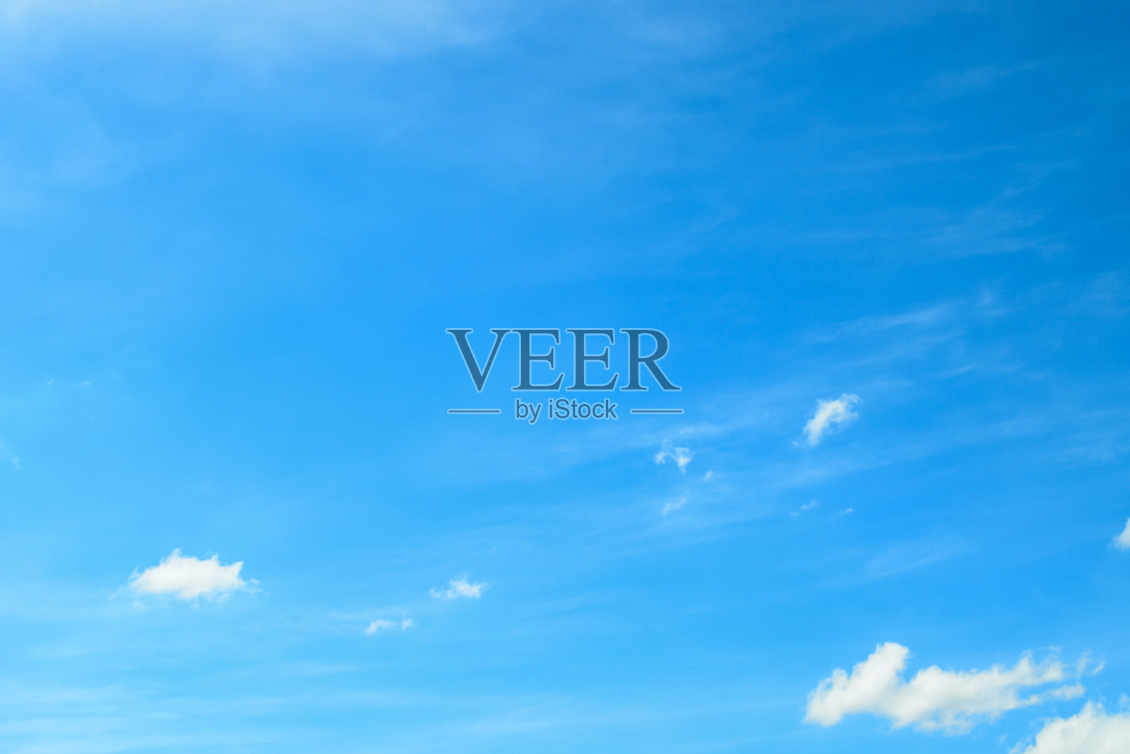 蓝天和白云。照片摄影图片