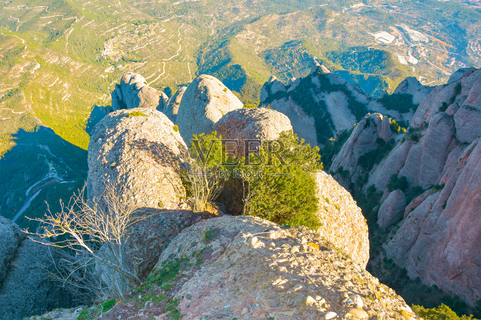 蒙塞拉特修道院照片摄影图片