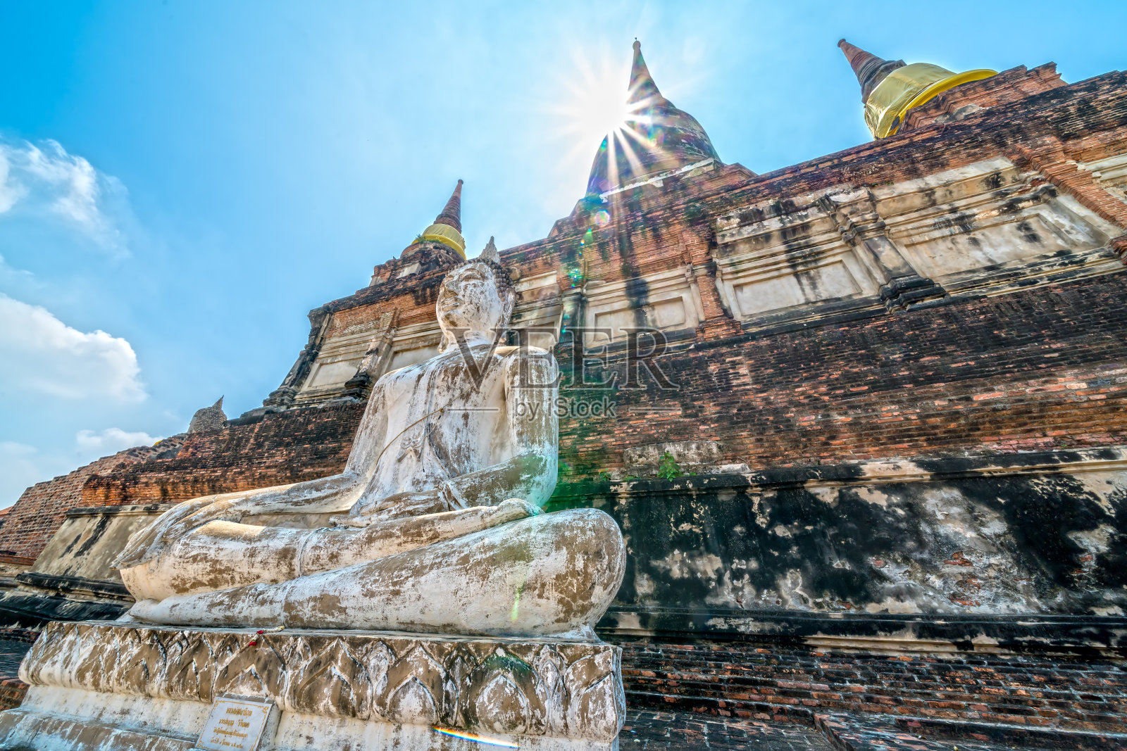 泰国大城府历史公园照片摄影图片