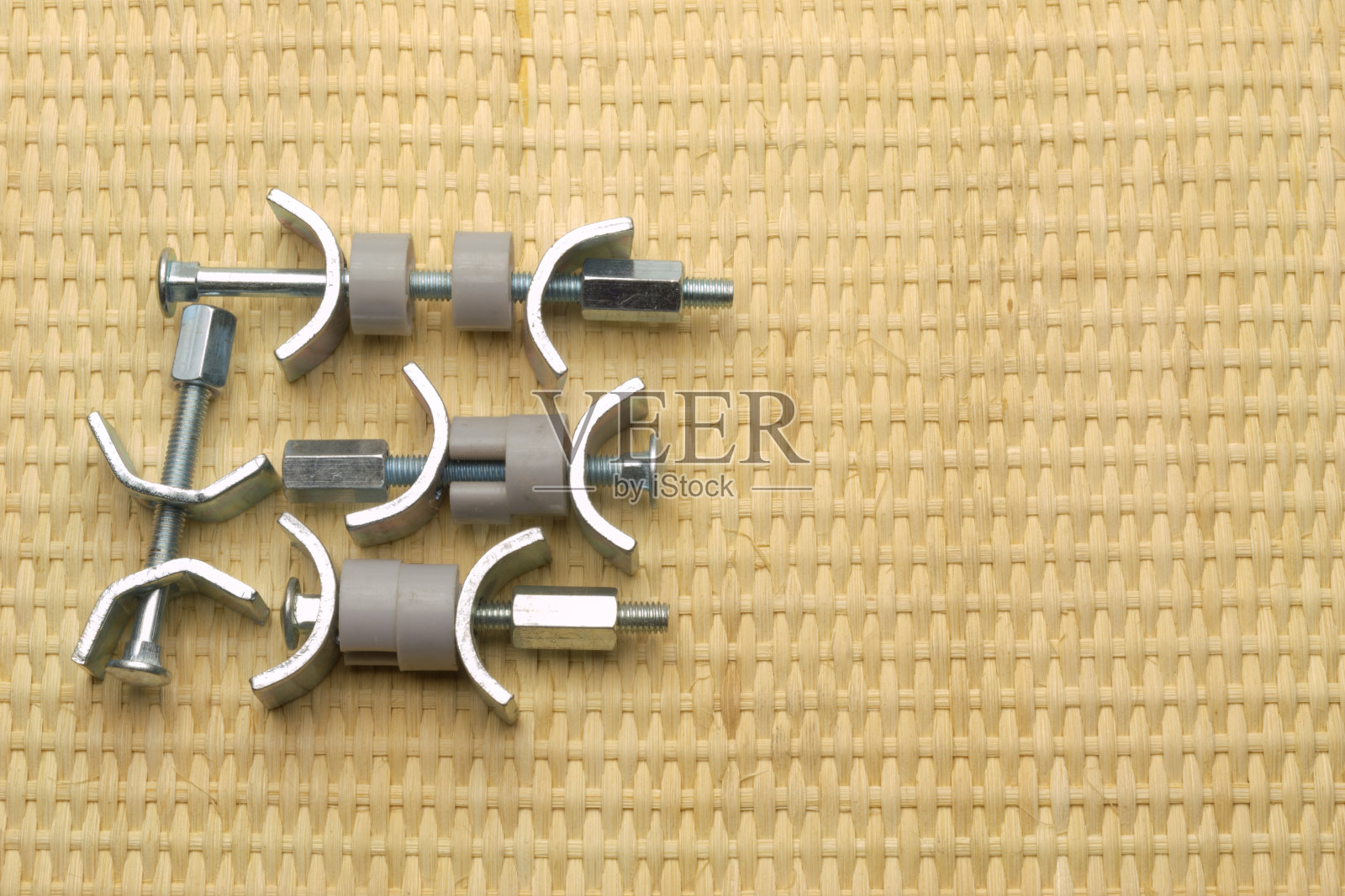 Ratan天然帆布，用于室内和家具照片摄影图片