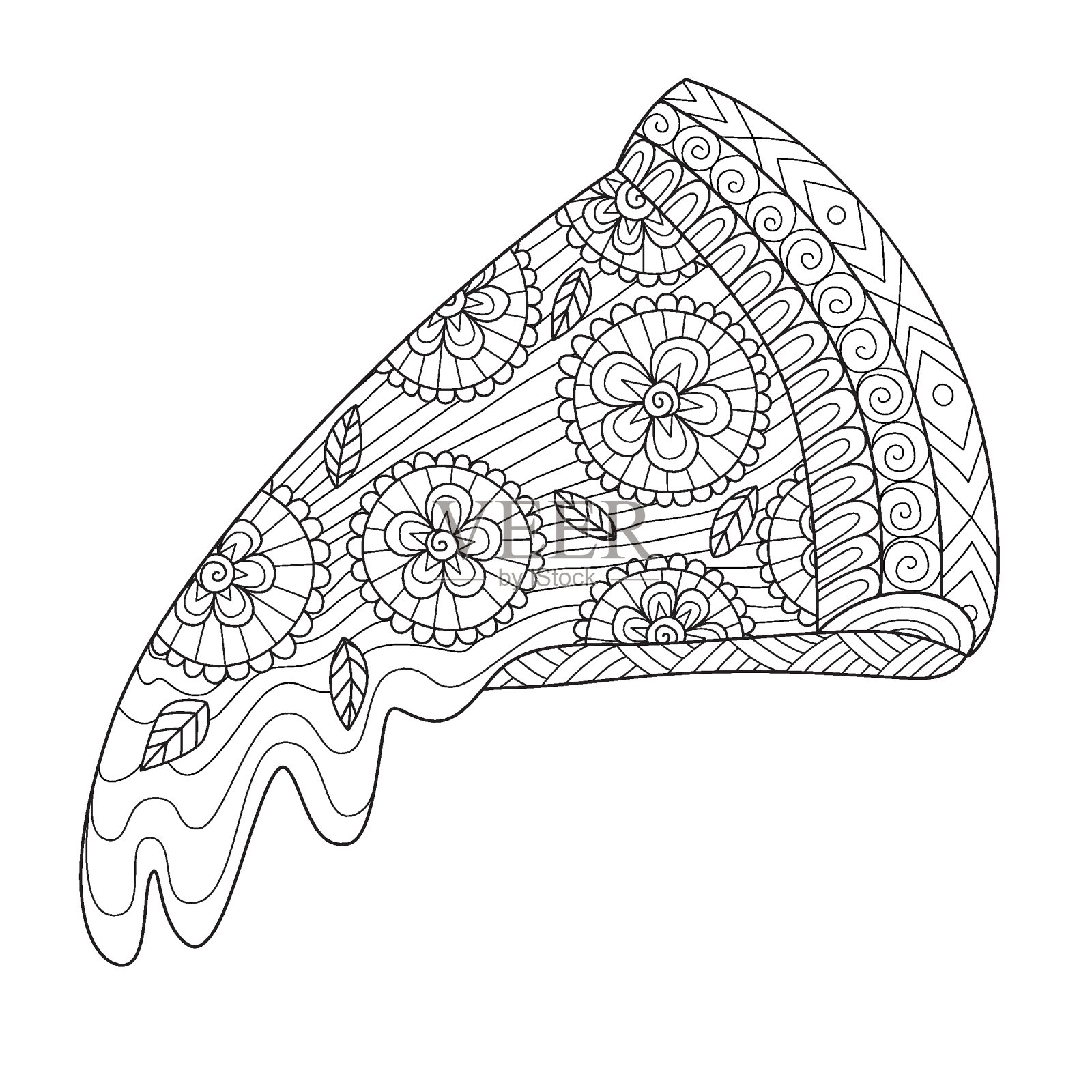 披萨插画图片素材