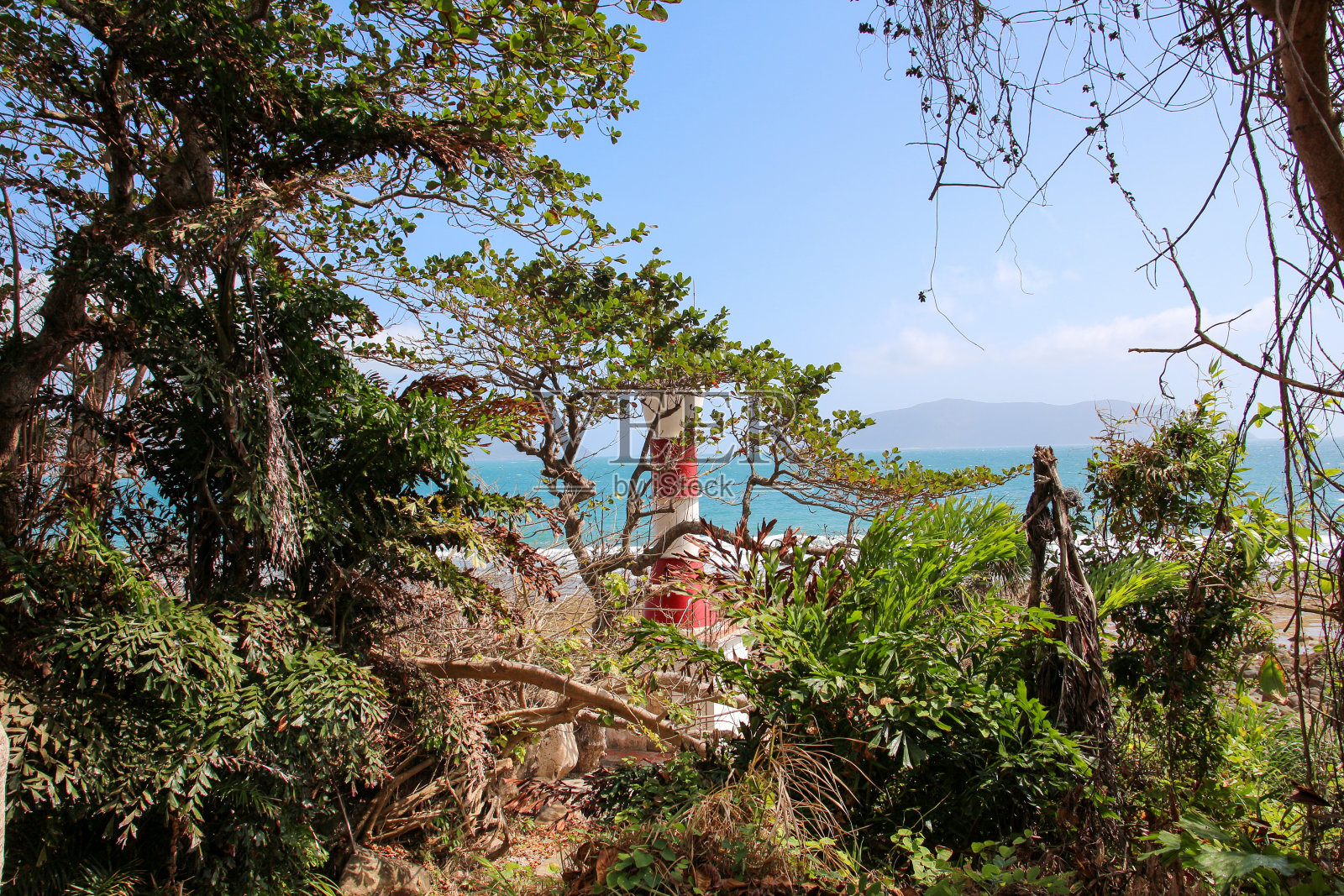 越南康岛的小灯塔照片摄影图片