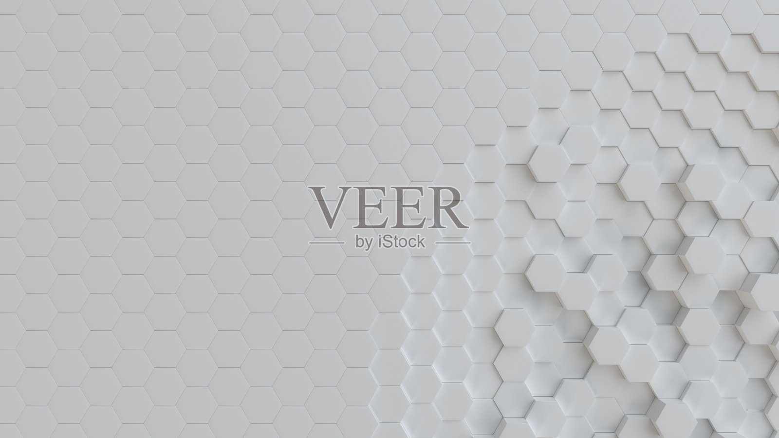 白色六角背景照片摄影图片