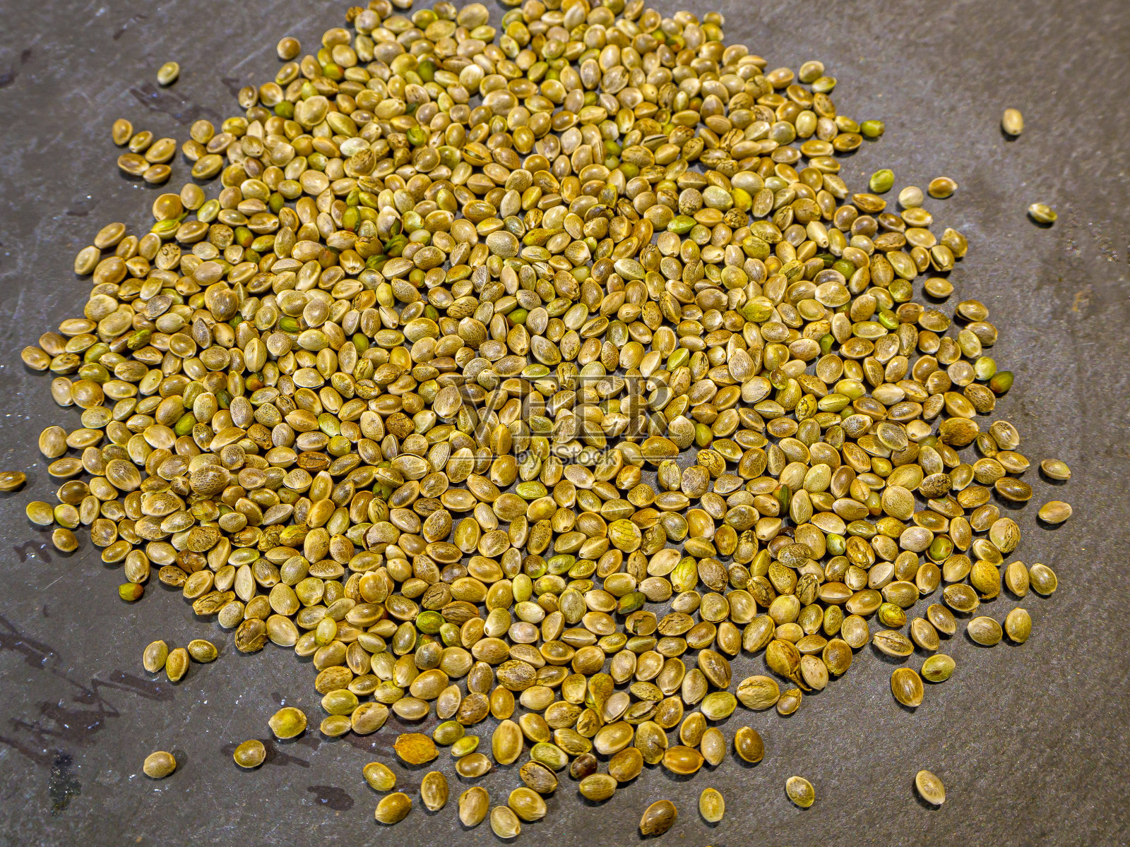 大麻或大麻种子照片摄影图片