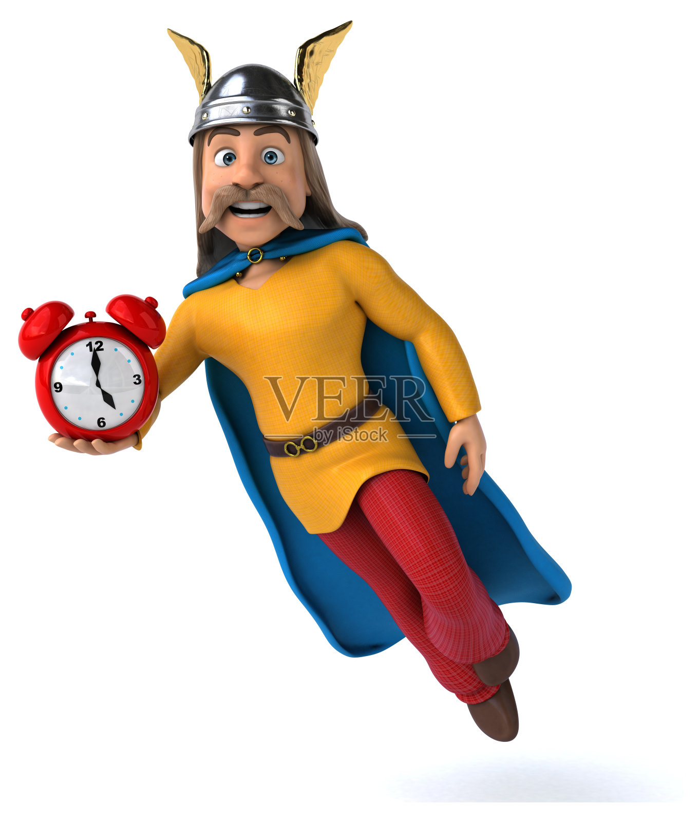 高卢乐趣- 3D插图照片摄影图片