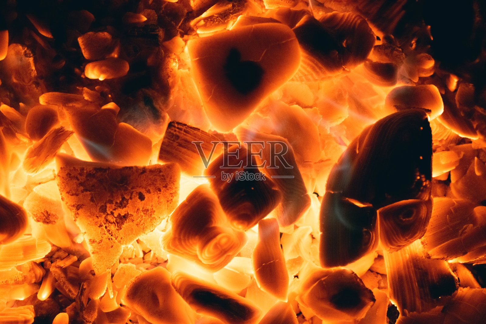 燃烧的煤炭照片摄影图片