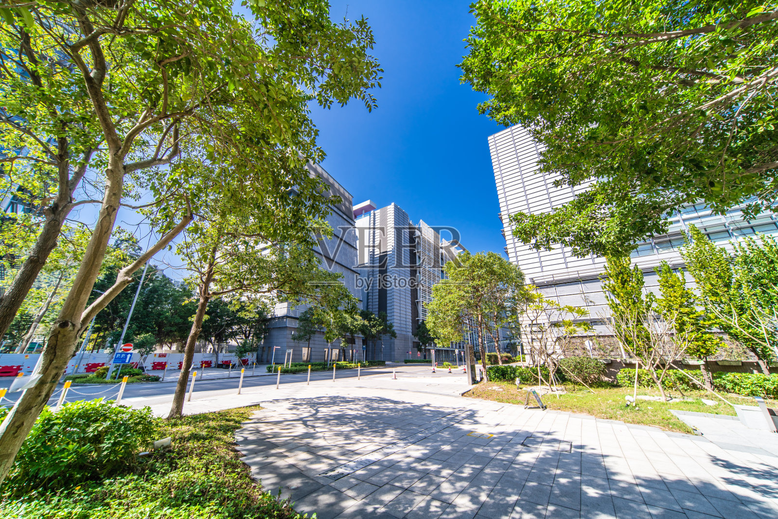 香港办公园区照片摄影图片