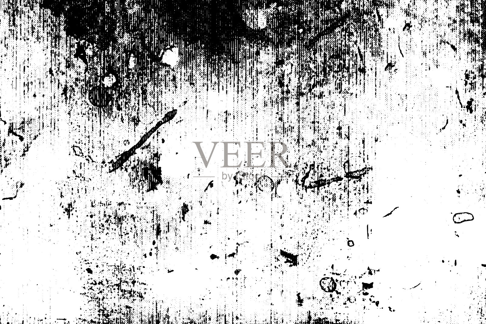 黑白垃圾摇滚。痛苦叠加纹理。抽象的表面灰尘和粗糙脏墙背景概念。插画图片素材