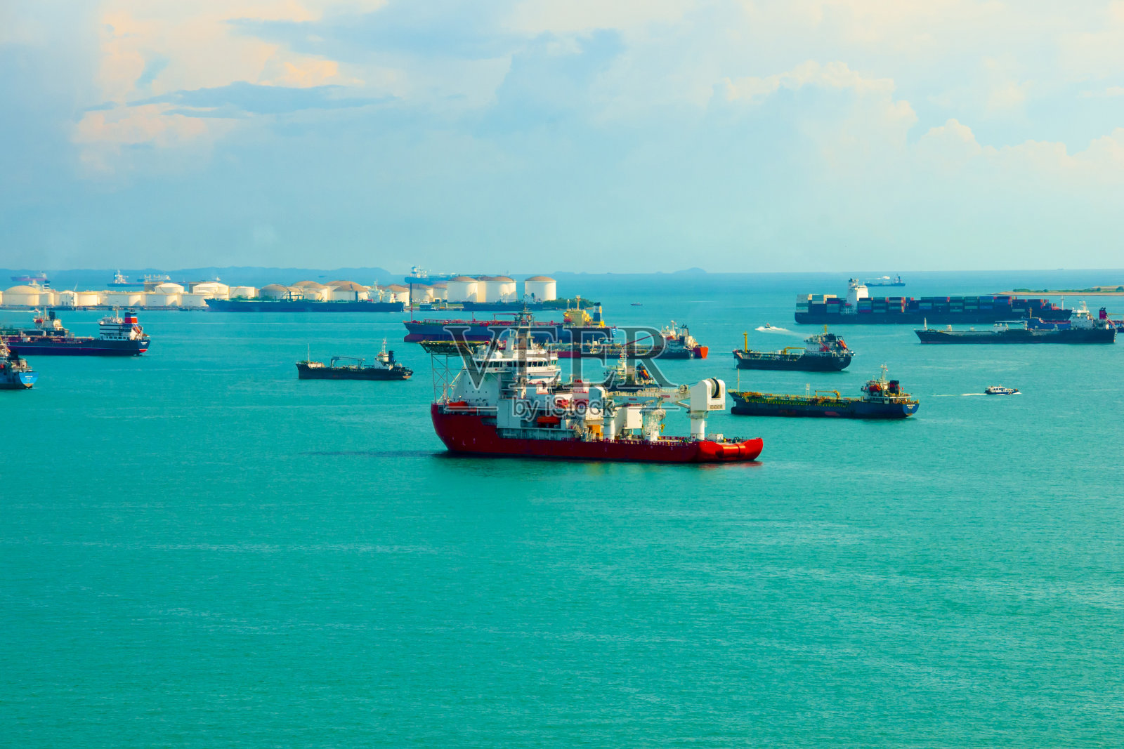 油轮船舶照片摄影图片