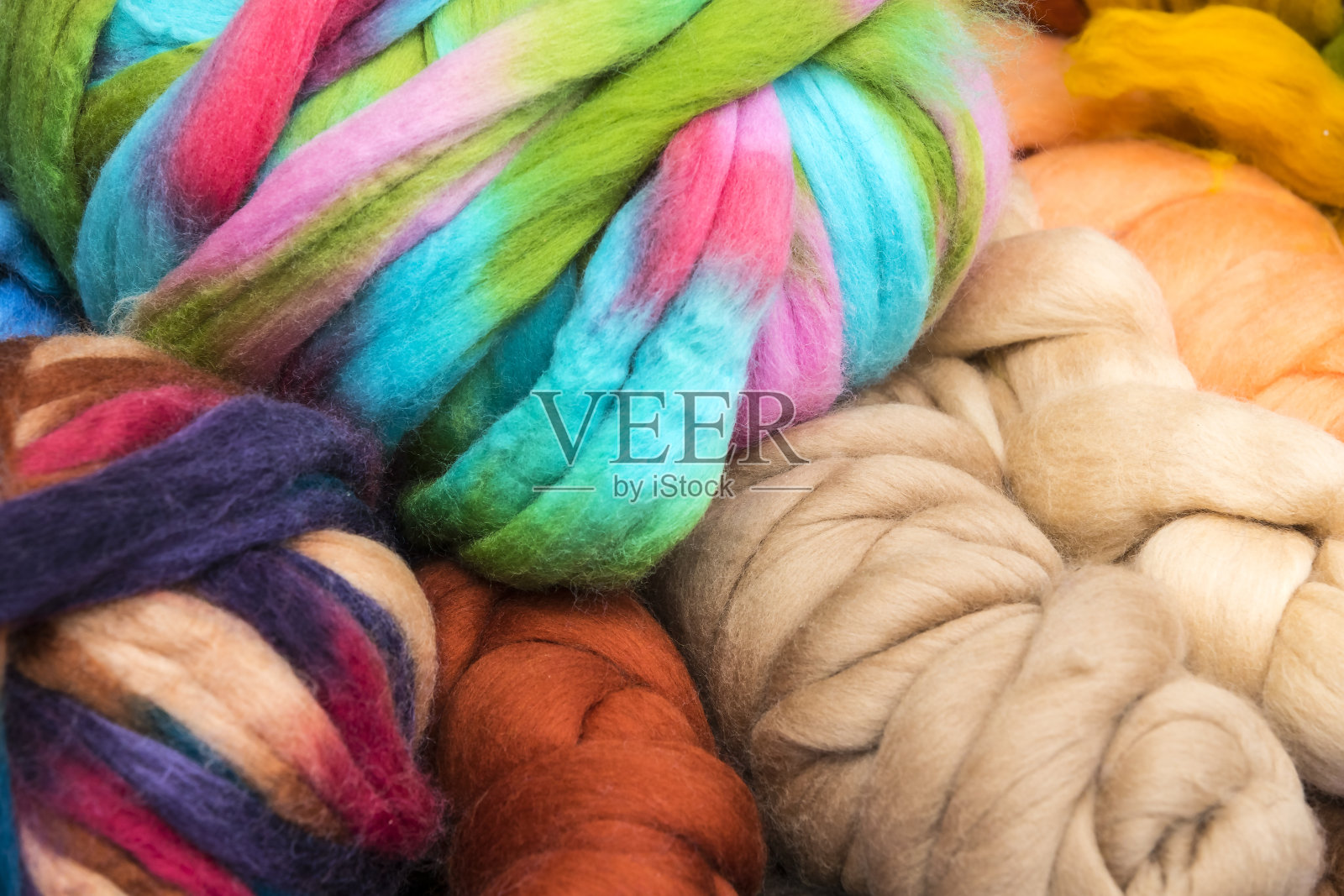 背景彩色编织线拍摄照片摄影图片