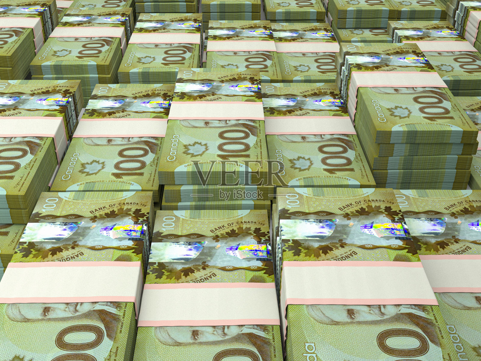 CAD。加拿大货币的背景。特写照片照片摄影图片