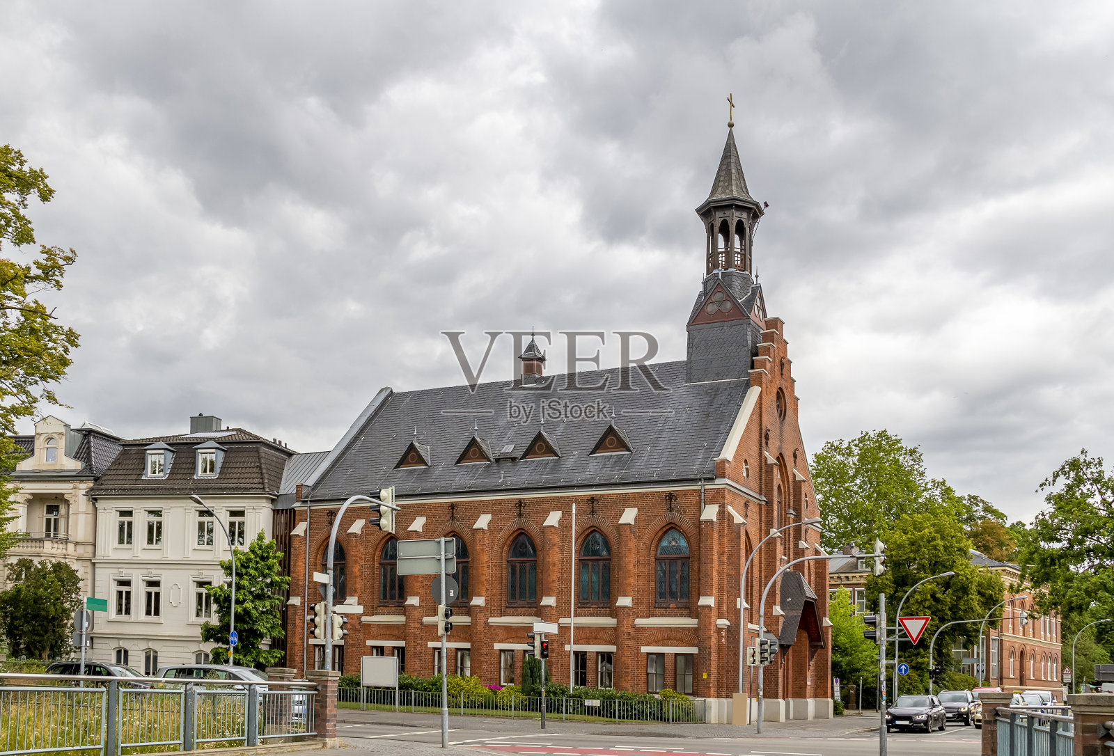 奥尔登堡教堂照片摄影图片