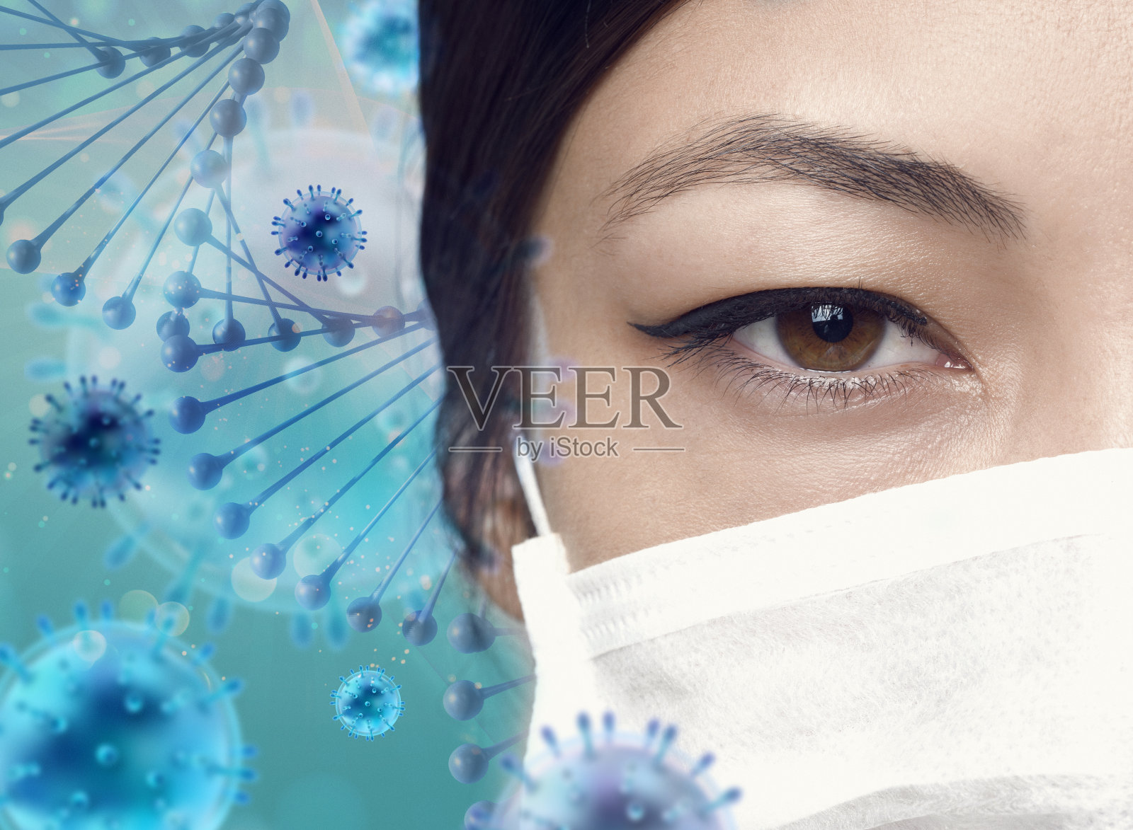 冠状病毒照片摄影图片