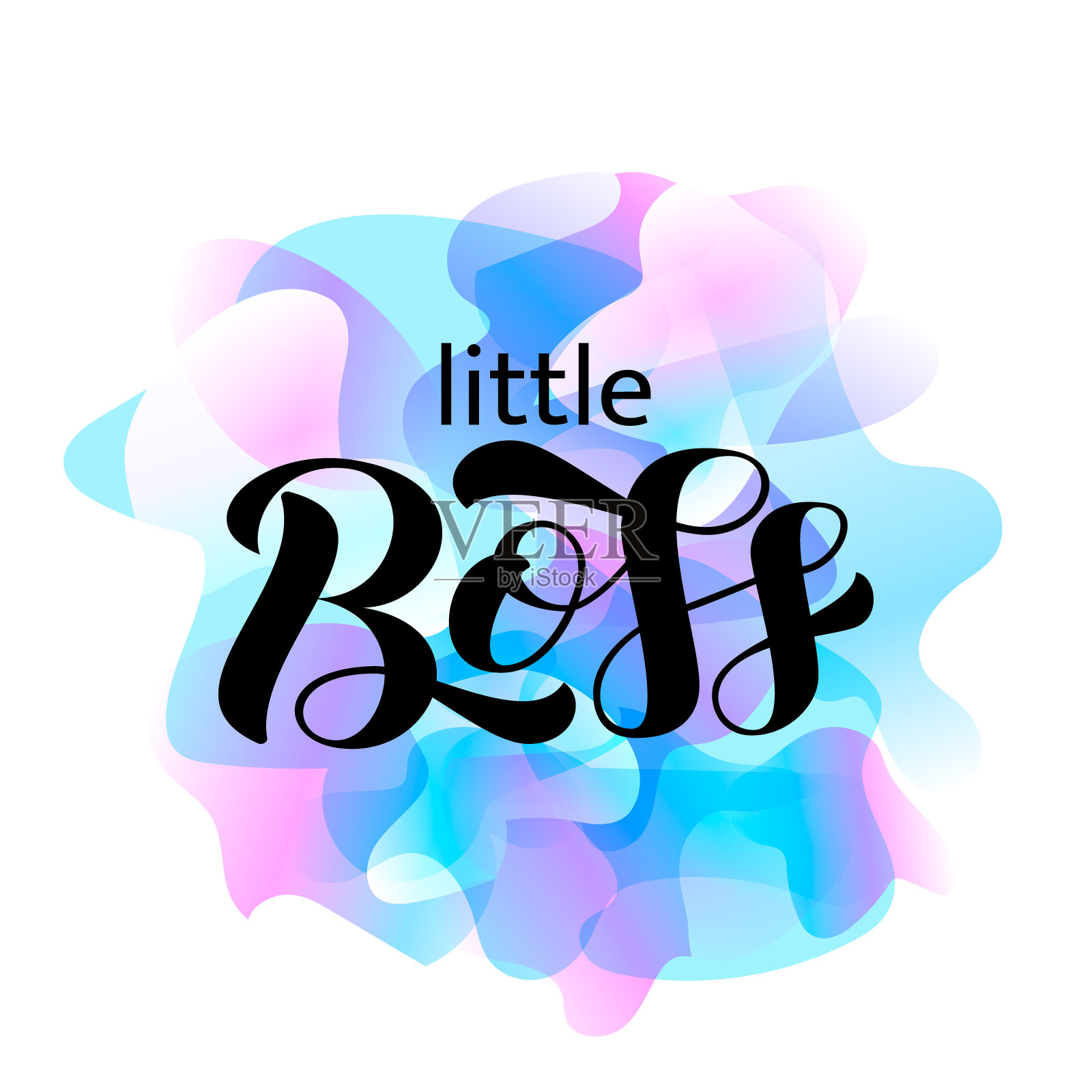 小老板刷刻字。卡片或衣服的报价。向量股票插图插画图片素材