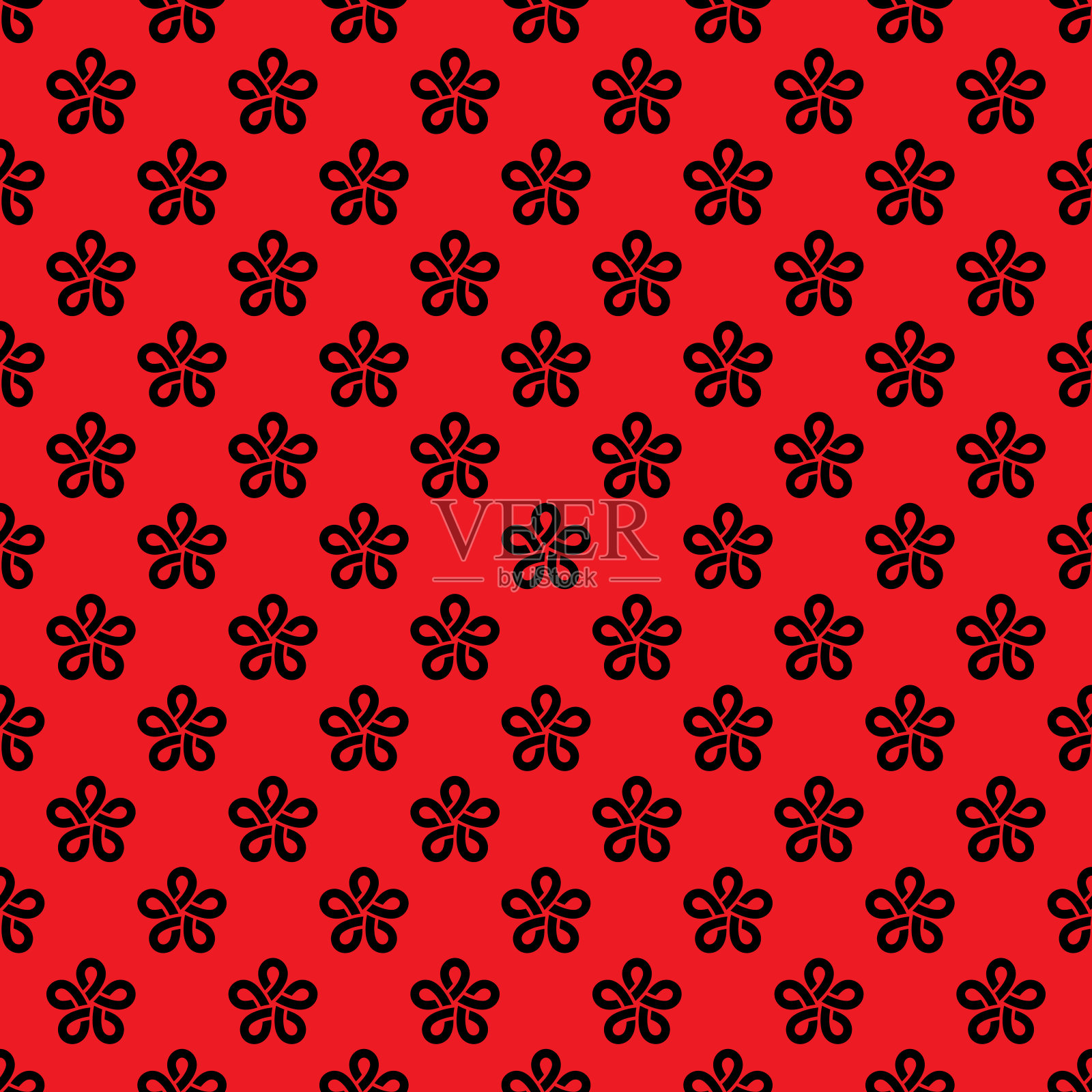 日本无缝模式矢量背景插画图片素材