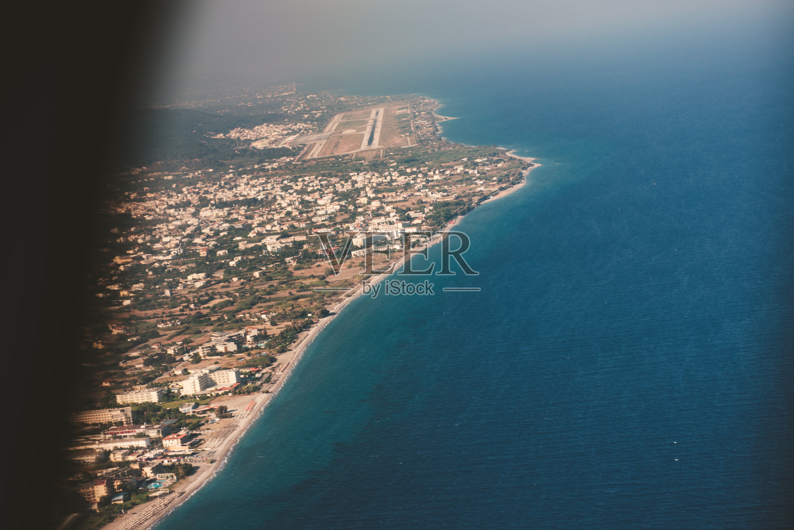 登陆希腊的罗德岛照片摄影图片