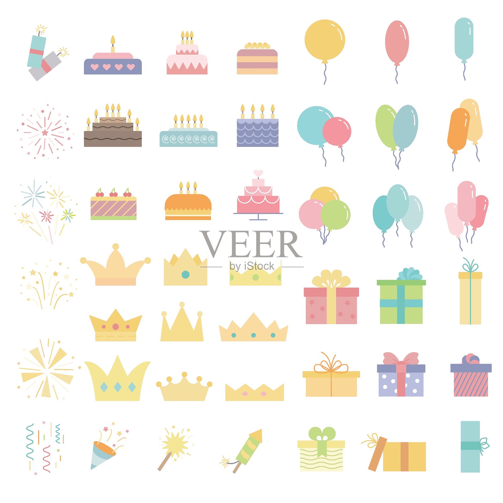 节日图标插画图片素材