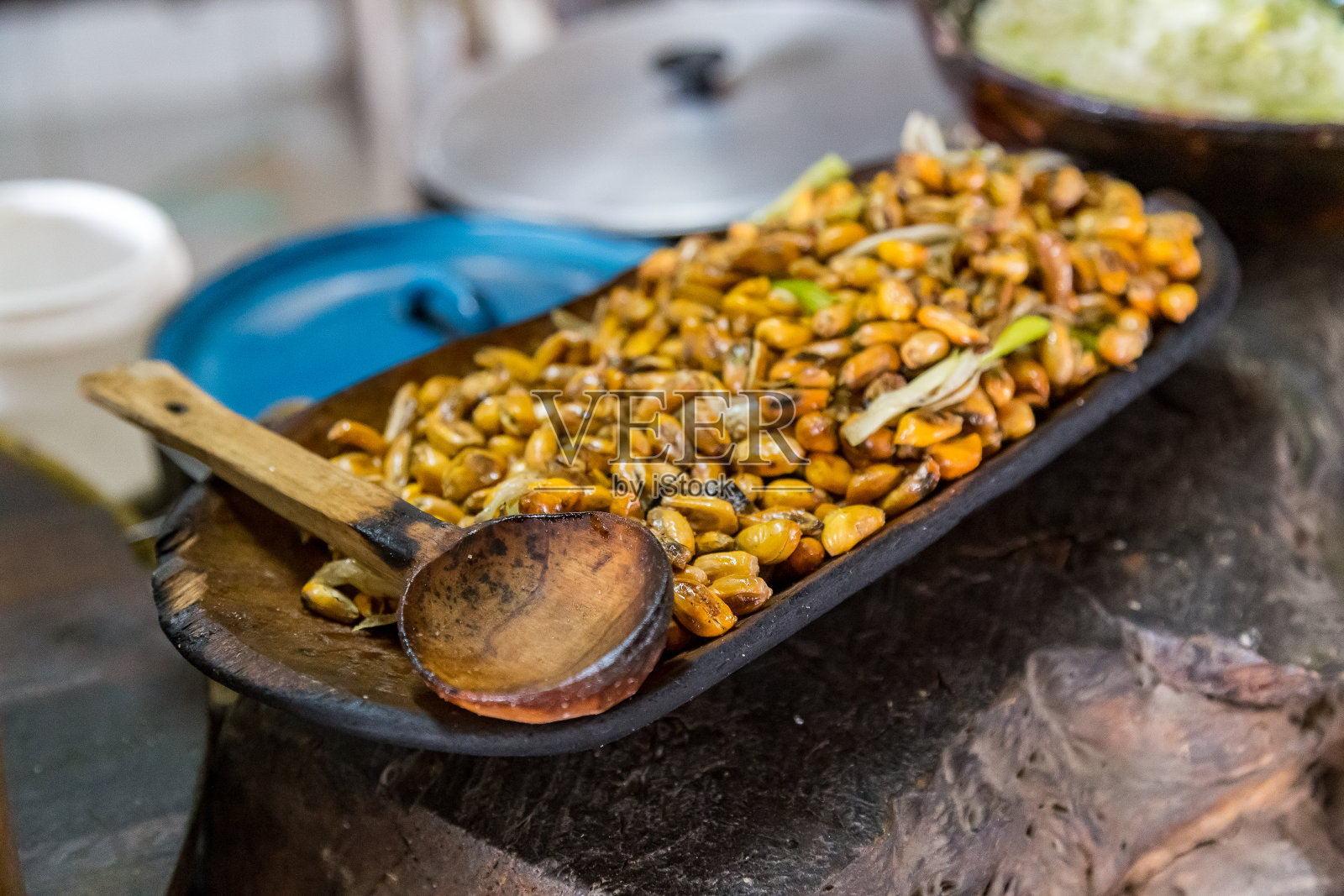 典型的安第斯食物照片摄影图片