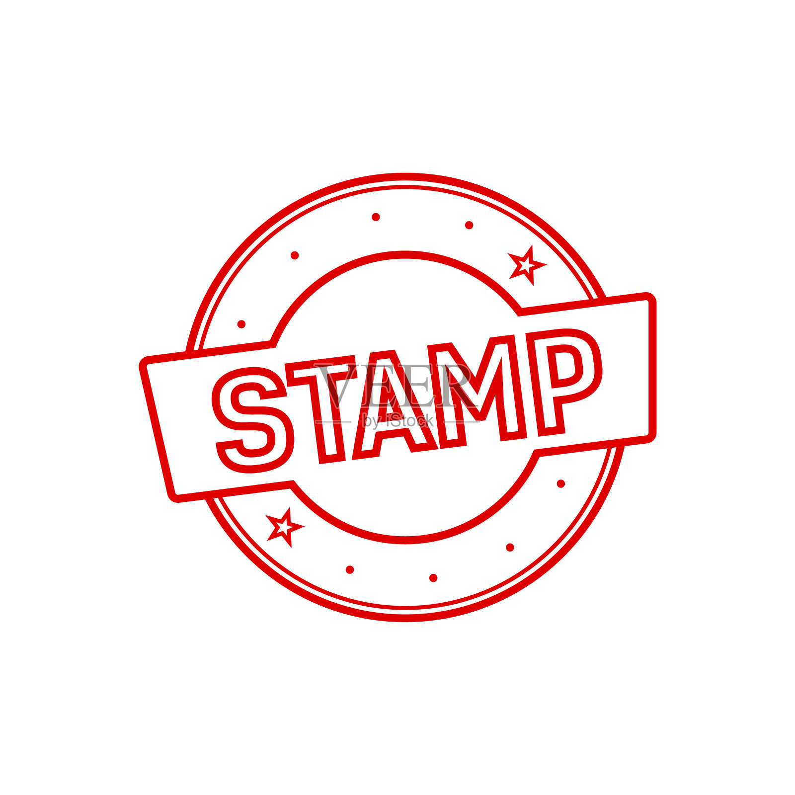 邮票插画图片素材