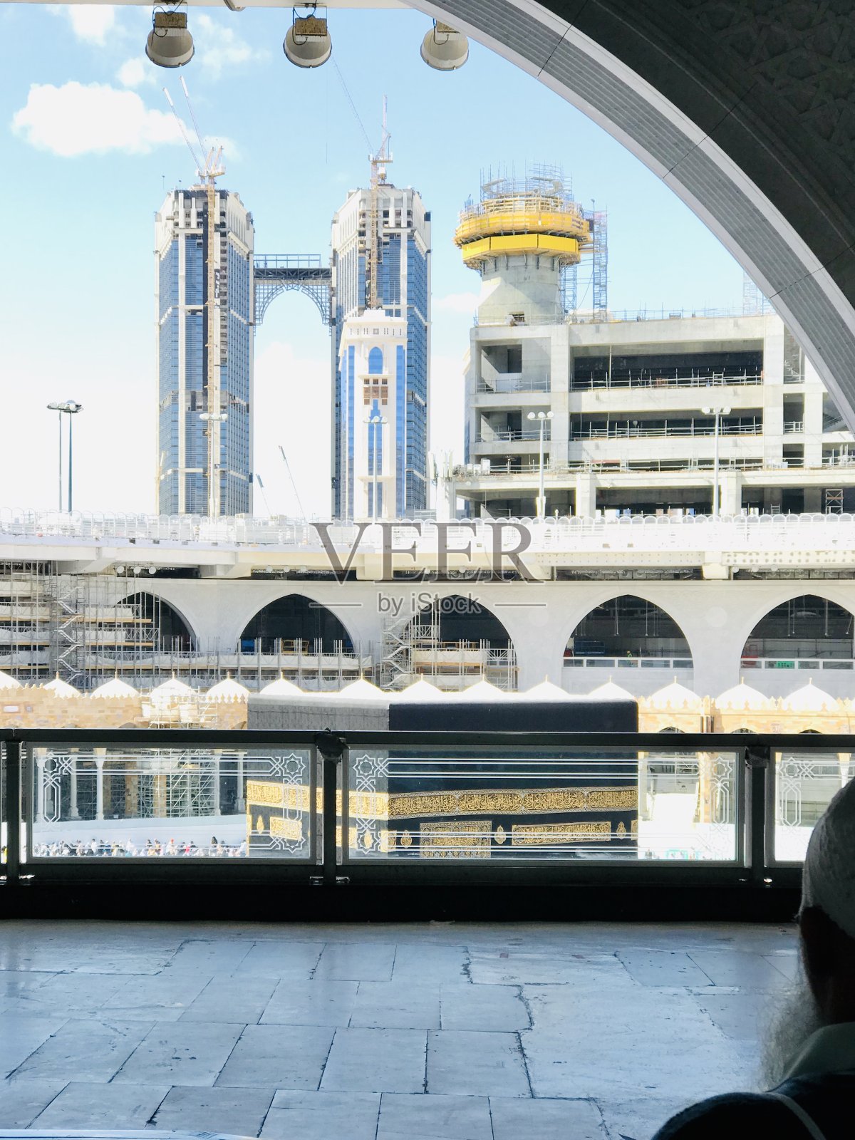 麦加天房照片摄影图片