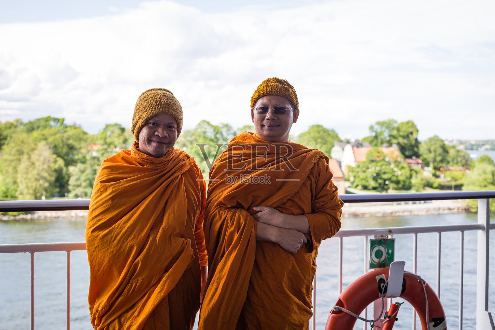 现代佛教僧侣照片摄影图片