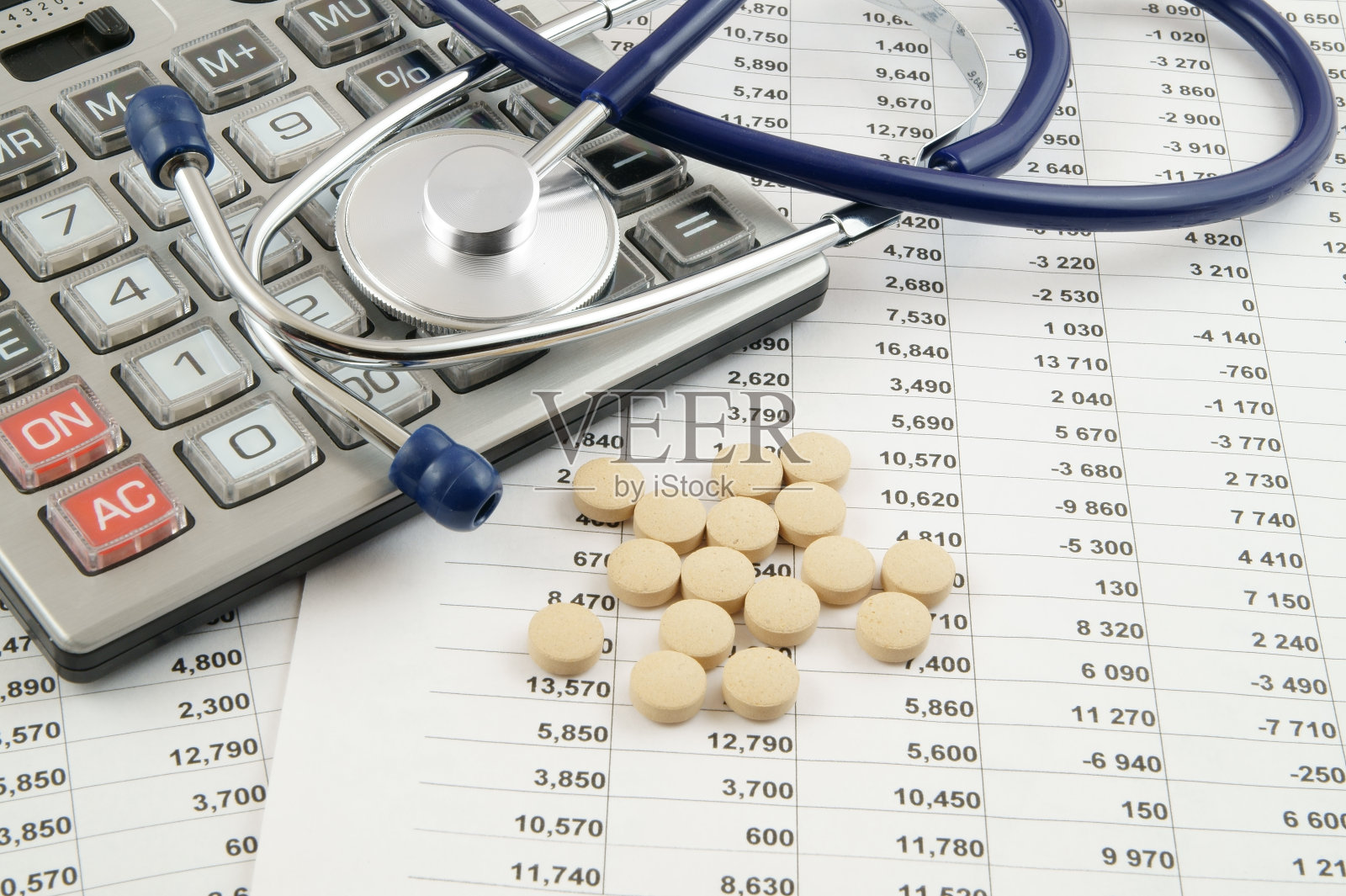 医疗保健费用概念照片摄影图片