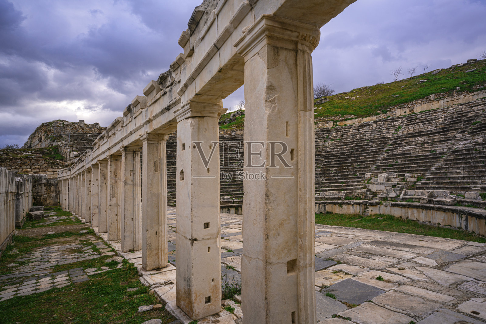 Aphrodisias, Aydin，火鸡。照片摄影图片