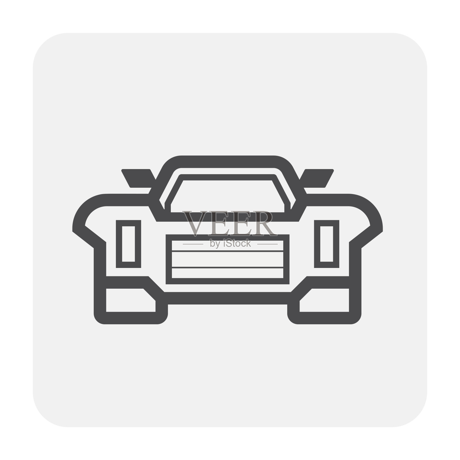 运动汽车图标插画图片素材