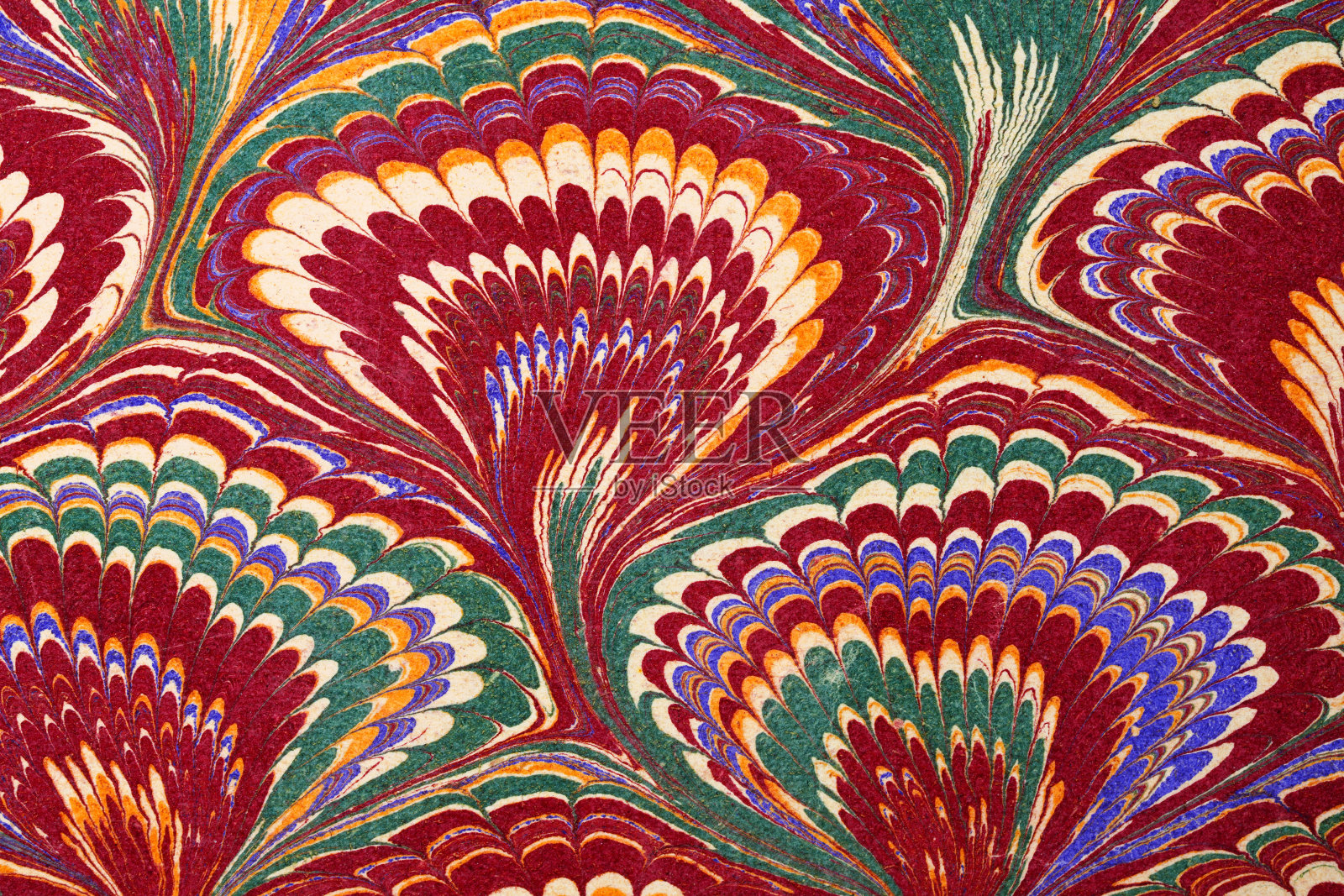 迷幻的五彩背景，抽象的大理石纹理照片摄影图片