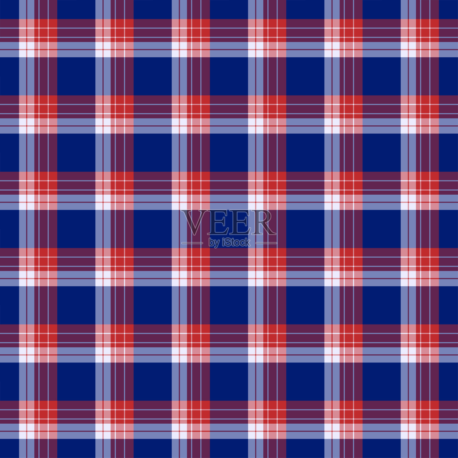 格子花纹图案无缝矢量背景插画图片素材