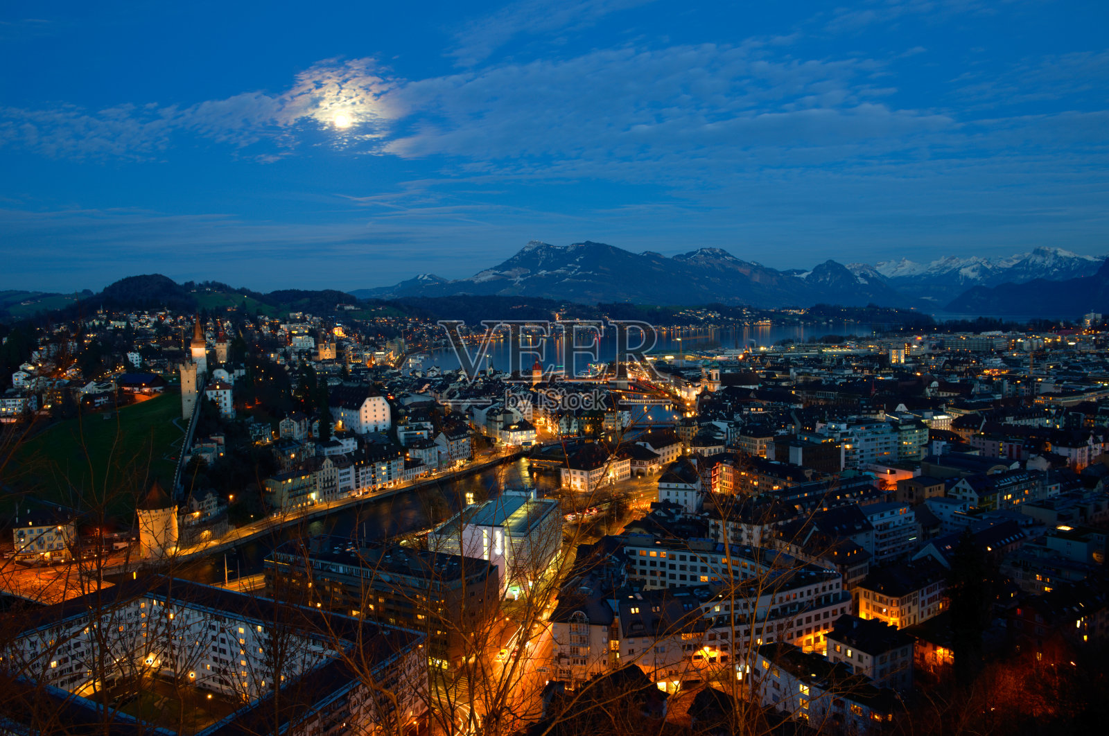 瑞士卢塞恩照片摄影图片