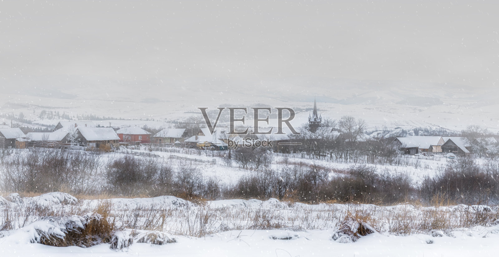 雪暴风雪乡村生活照片摄影图片