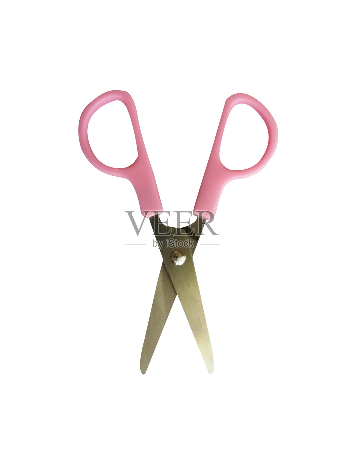 粉红色的剪刀照片摄影图片