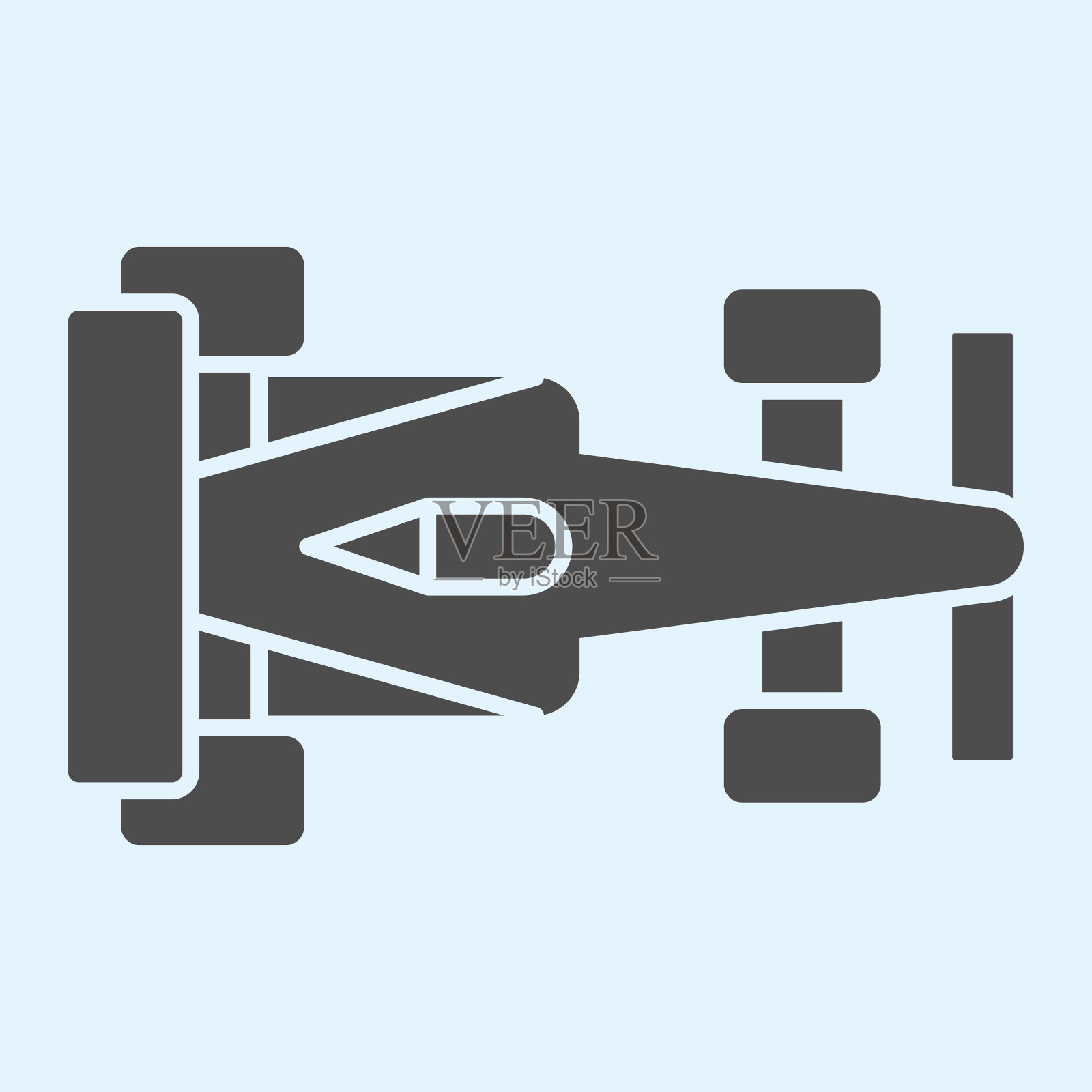 赛车固体图标。赛车剪影，速战速决。运动矢量设计概念，象形文字风格的象形文字在白色的背景，用于web和应用程序。Eps 10。插画图片素材