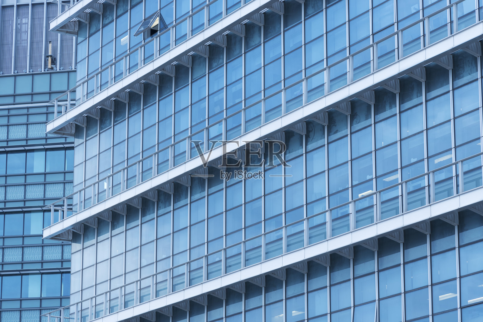 现代办公楼外观照片摄影图片