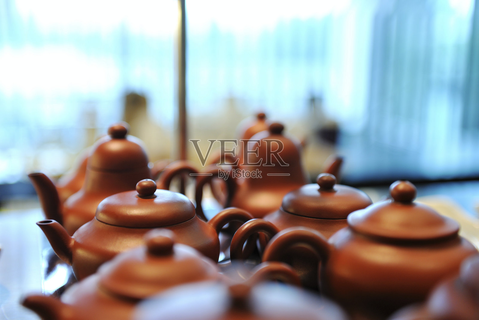 中国茶壶的静物画照片摄影图片