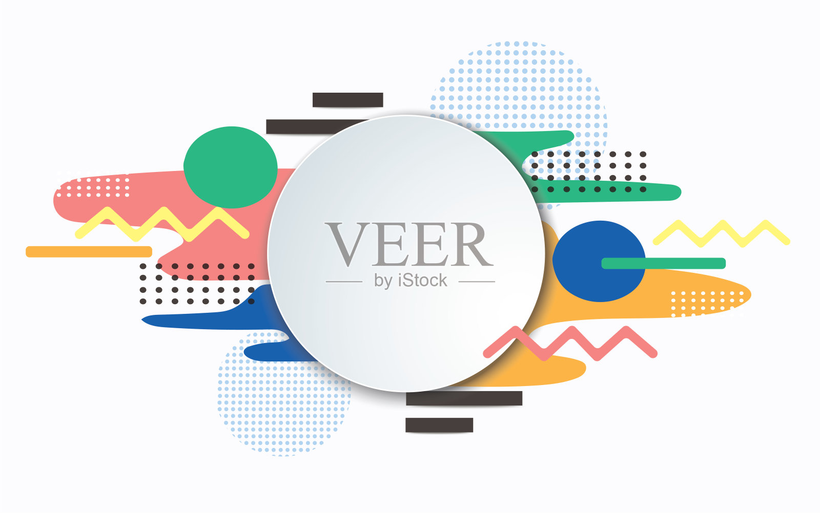 蜡笔模式模板背景矢量插图EPS10插画图片素材