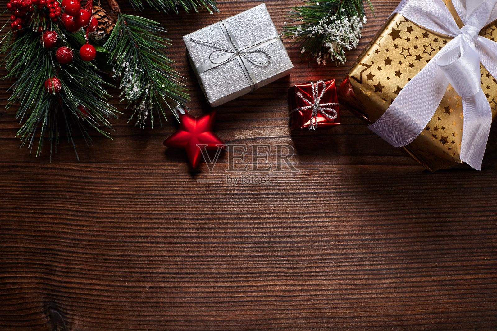 圣诞礼物照片摄影图片