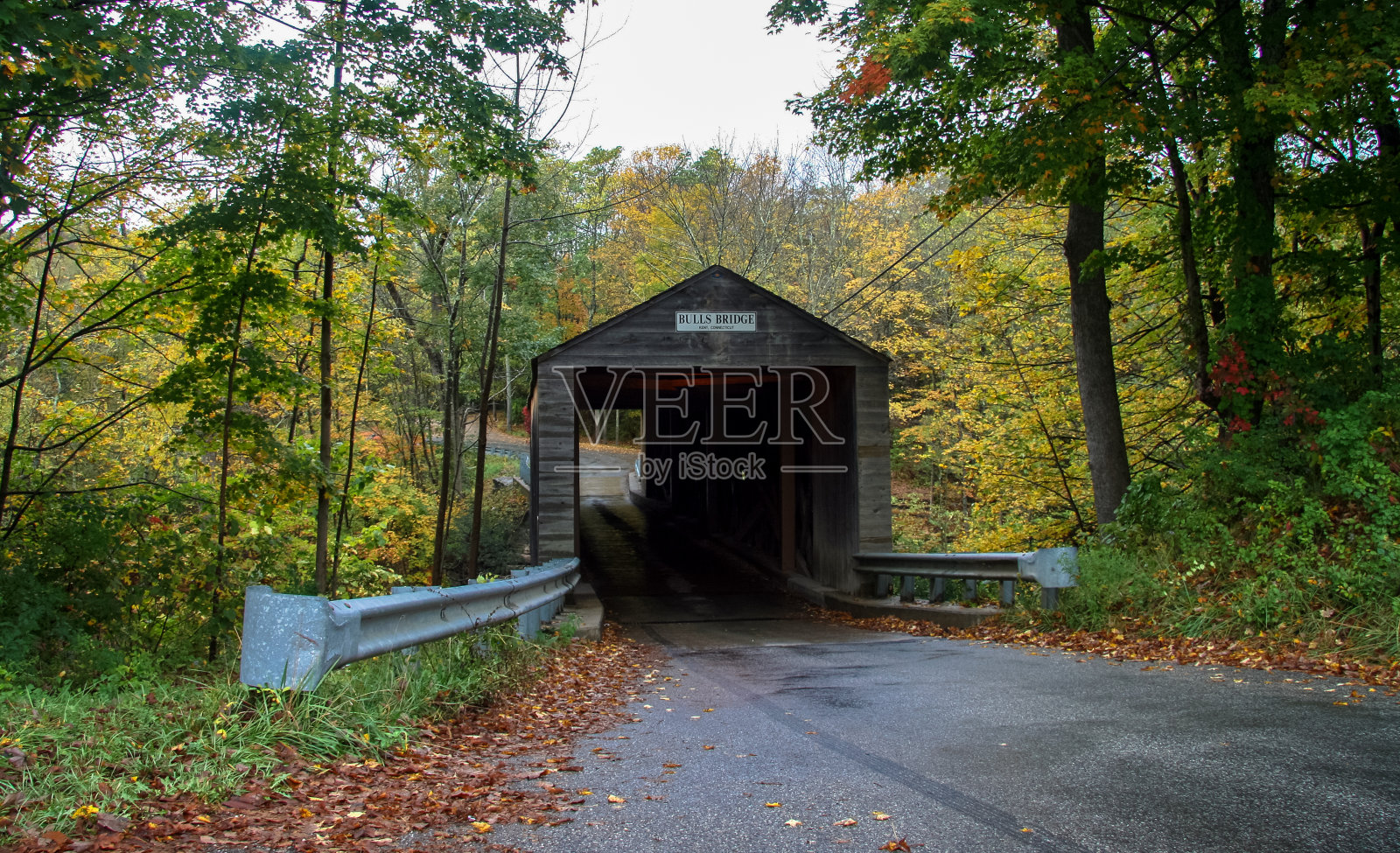 美国康涅狄格州肯特的公牛桥照片摄影图片