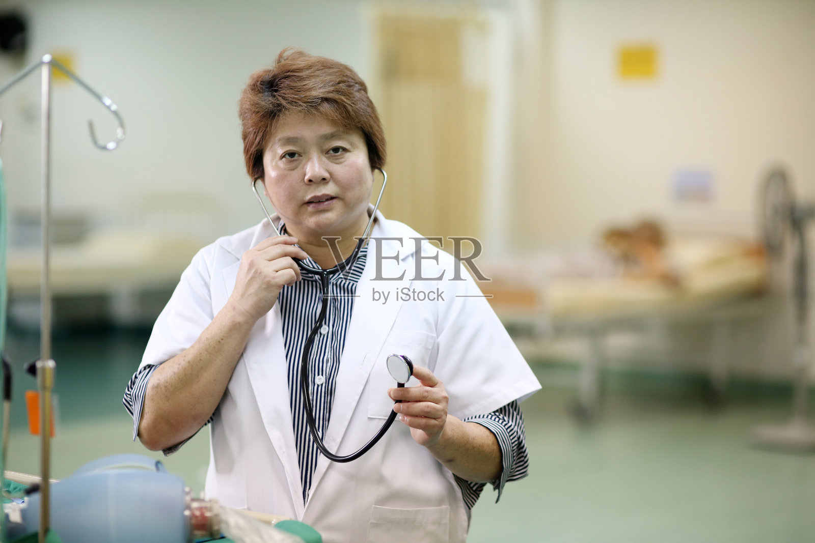 东南亚:在医院照片摄影图片