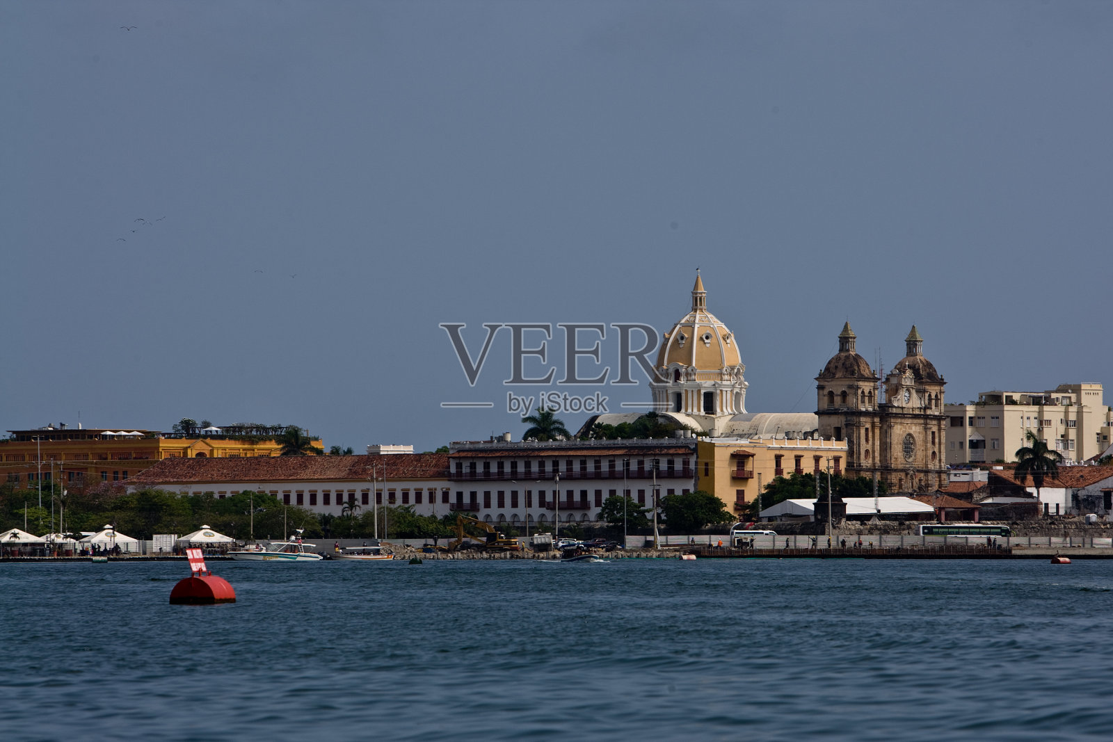 卡塔赫纳的历史中心照片摄影图片