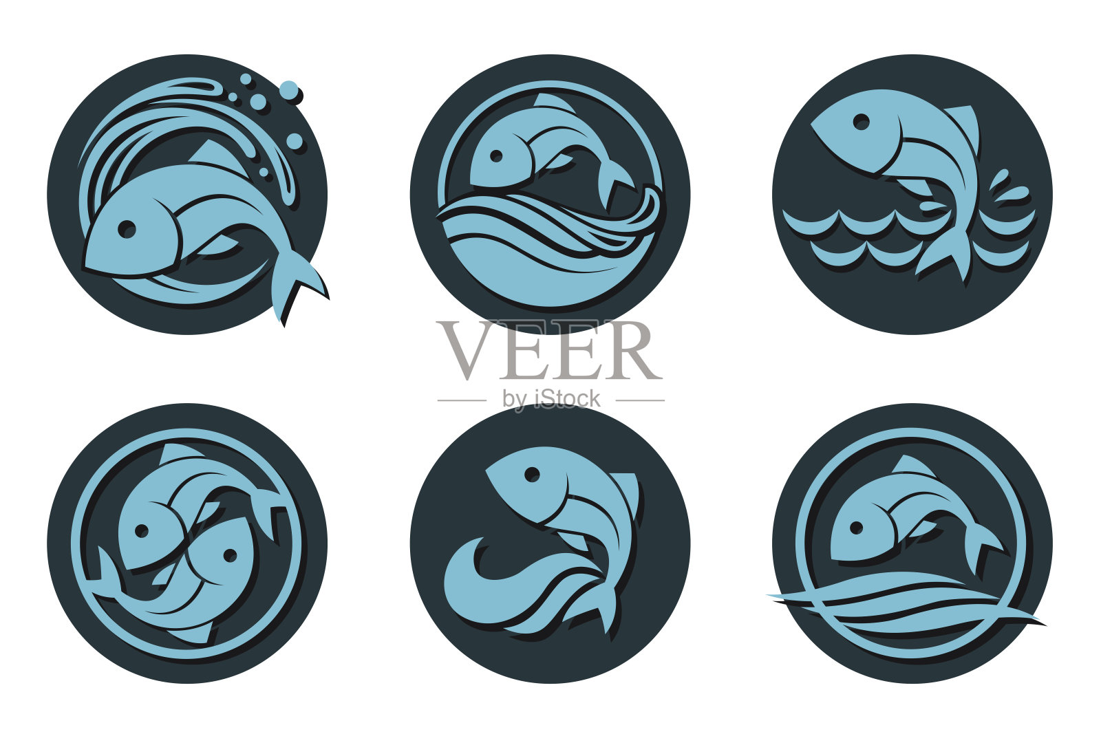 鱼图标设置图标素材