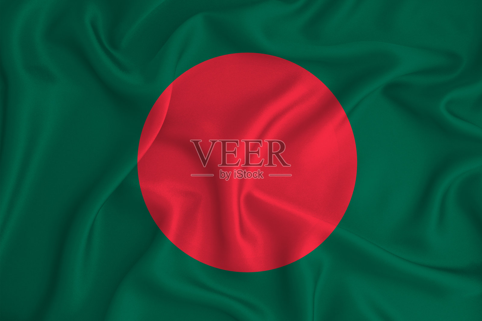 孟加拉国国旗的背景纹理。设计师解决方案的概念。照片摄影图片